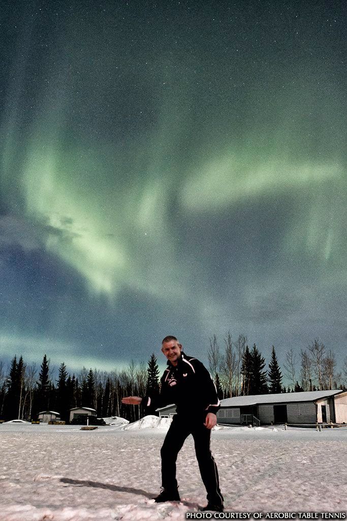 Aerobic TT's Steve Rowe Sees Northern Lights in Canada