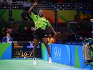 New heights for Africa’s Olympic hero Quadri Aruna - Photo courtesy of ITTF / by Konno Noboru New heights for Africa’s Olympic hero Quadri Aruna - Photo courtesy of ITTF / by Konno Noboru