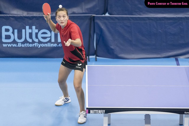 Alayna Chan - 2015 Butterfly Canadian Table Tennis Championships