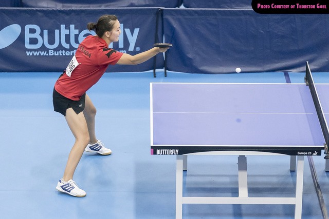 Alayna Chan - 2015 Butterfly Canadian Table Tennis Championships