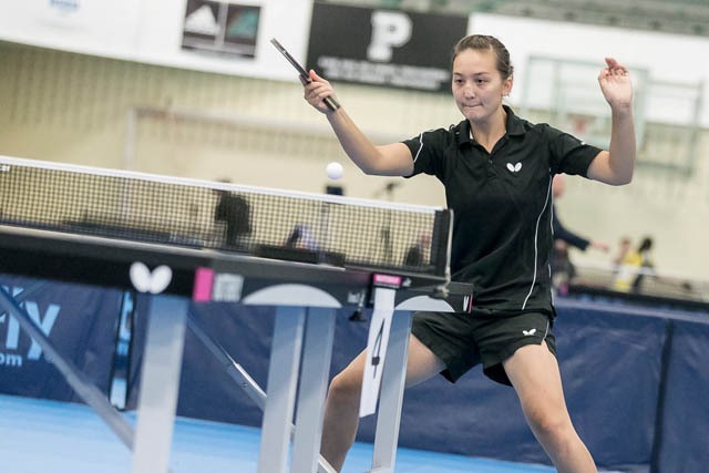 Alayna Chan - 2015 Butterfly Senior Canadian Table Tennis Championships