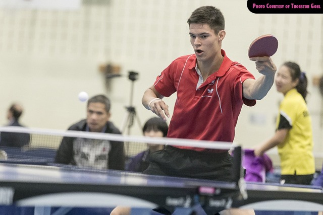 Alex Moran - 2015 Butterfly Canadian Table Tennis Championships