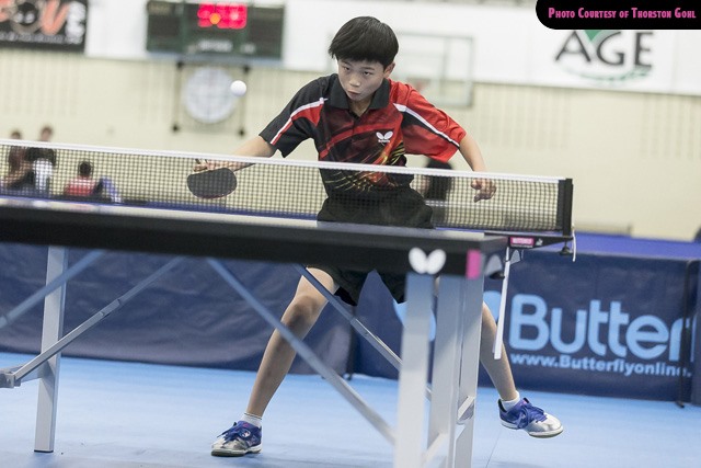Alexander Bu - 2015 Butterfly Canadian Table Tennis Championships