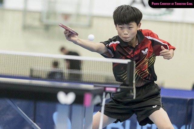 Alexander Bu - 2015 Butterfly Canadian Table Tennis Championships