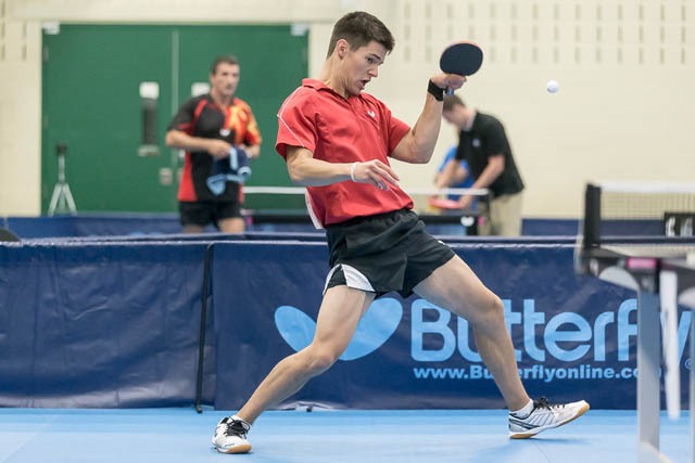 Alexander Moran - 2015 Butterfly Senior Canadian Table Tennis Championships