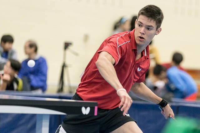 Alexander Moran - 2015 Butterfly Senior Canadian Table Tennis Championships