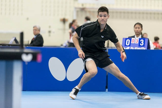 Alexander Moran - 2015 Butterfly Senior Canadian Table Tennis Championships