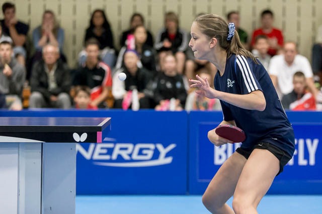 Alicia Cote - 2015 Butterfly Senior Canadian Table Tennis Championships
