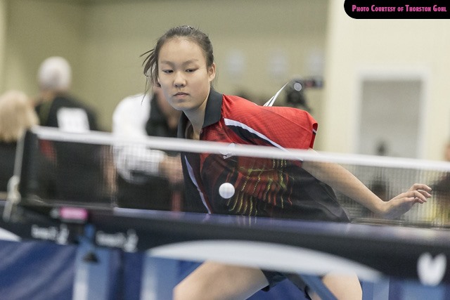 Ann Shiao - 2015 Butterfly Canadian Table Tennis Championships