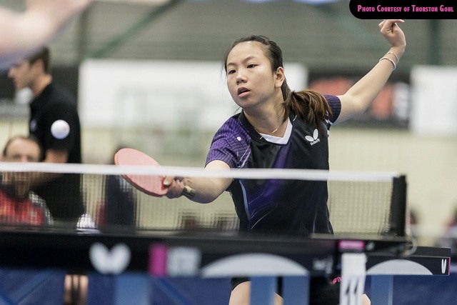 Anqi Luo - 2015 Butterfly Canadian Table Tennis Championships