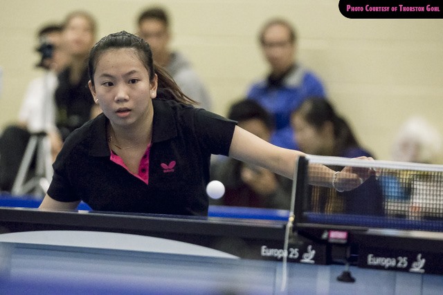 Anqi Luo - 2015 Butterfly Canadian Table Tennis Championships