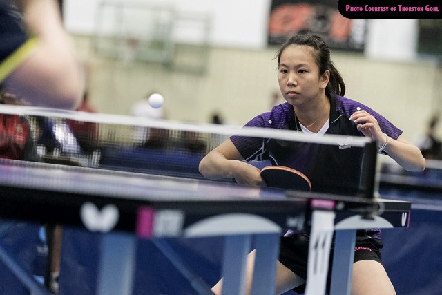 Anqi Luo - 2015 Butterfly Canadian Table Tennis Championships