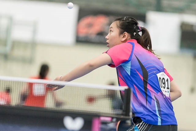 Anqi Luo - 2015 Butterfly Senior Canadian Table Tennis Championships