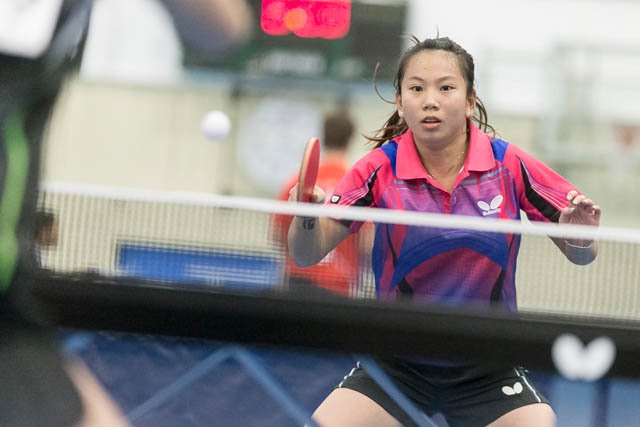 Anqi Luo - 2015 Butterfly Senior Canadian Table Tennis Championships