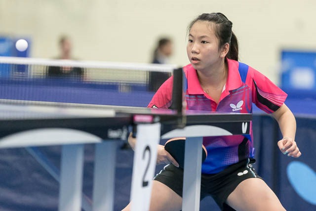 Anqi Luo - 2015 Butterfly Senior Canadian Table Tennis Championships