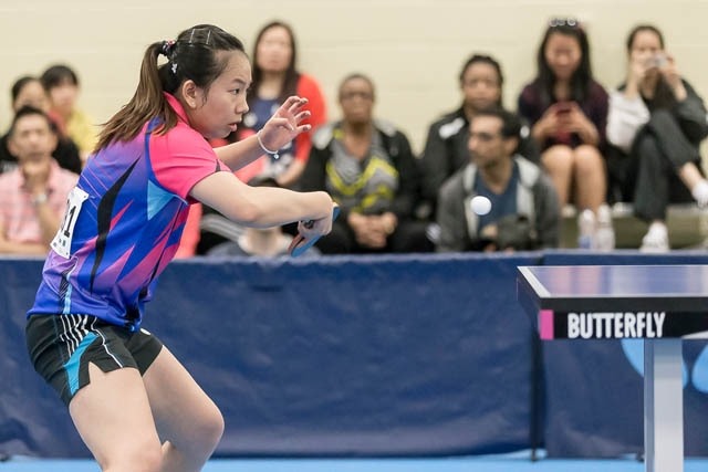 Anqi Luo - 2015 Butterfly Senior Canadian Table Tennis Championships