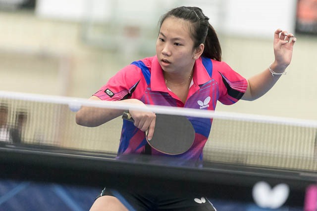 Anqi Luo - 2015 Butterfly Senior Canadian Table Tennis Championships