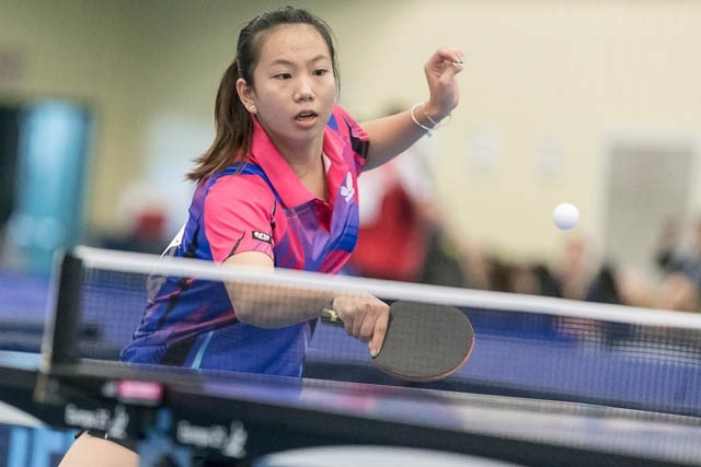 Anqi Luo - 2015 Butterfly Senior Canadian Table Tennis Championships