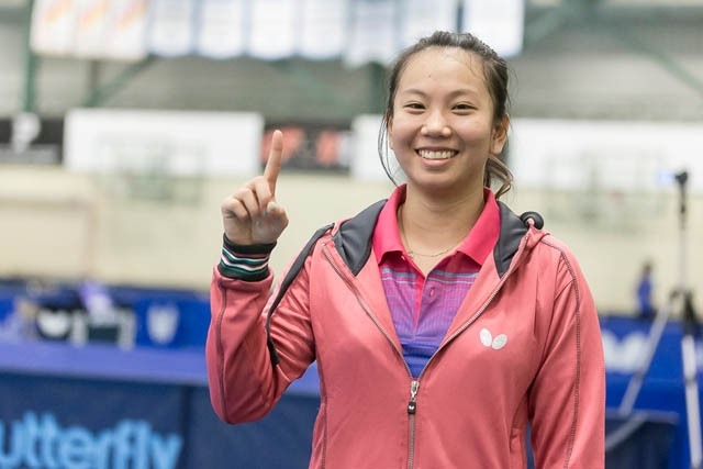 Anqi Luo - 2015 Butterfly Senior Canadian Table Tennis Championships