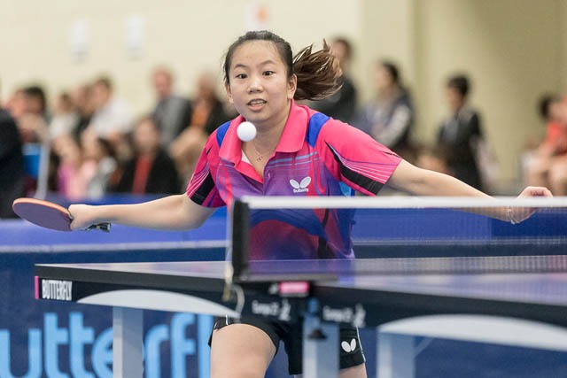 Anqi Luo - 2015 Butterfly Senior Canadian Table Tennis Championships