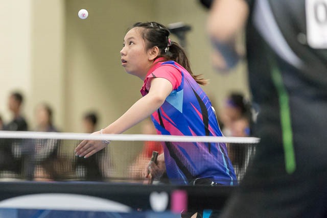 Anqi Luo - 2015 Butterfly Senior Canadian Table Tennis Championships