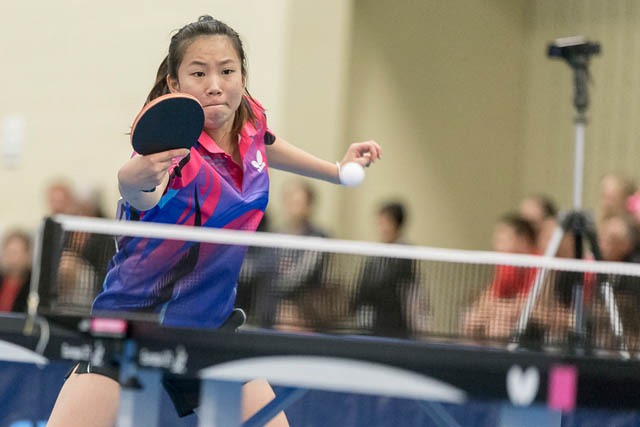 Anqi Luo - 2015 Butterfly Senior Canadian Table Tennis Championships