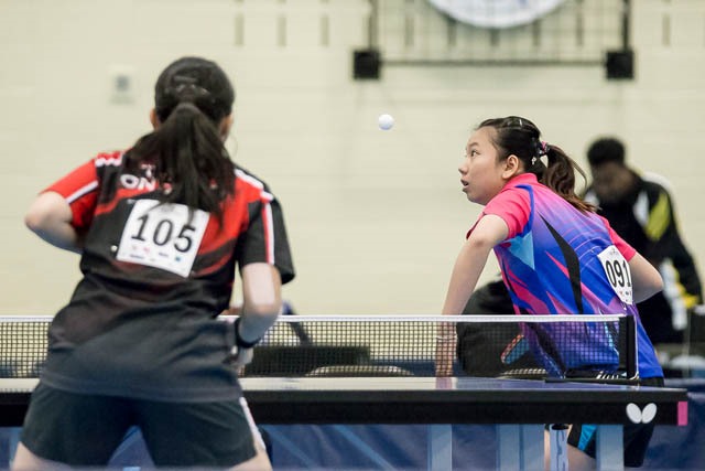 Anqi Luo - 2015 Butterfly Senior Canadian Table Tennis Championships