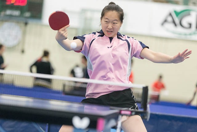 Betty Guo - 2015 Butterfly Senior Canadian Table Tennis Championships