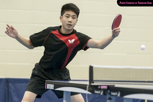 David Lin - 2015 Butterfly Canadian Table Tennis Championships