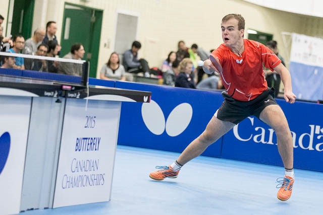 Filip Ilijevski - 2015 Butterfly Senior Canadian Table Tennis Championships