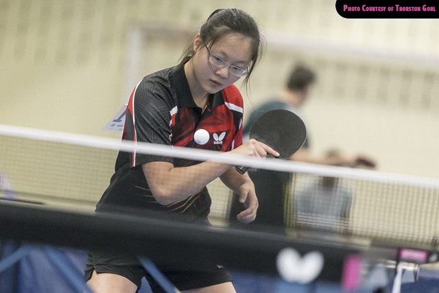 Jean Fei - 2015 Butterfly Canadian Table Tennis Championships
