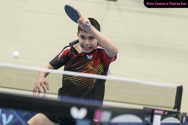 Jeremy Hazin - 2015 Butterfly Canadian Table Tennis Championships