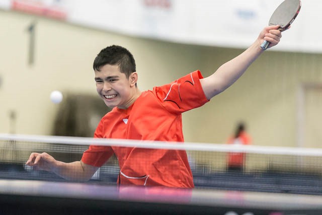 Jeremy Hazin - 2015 Butterfly Senior Canadian Table Tennis Championships