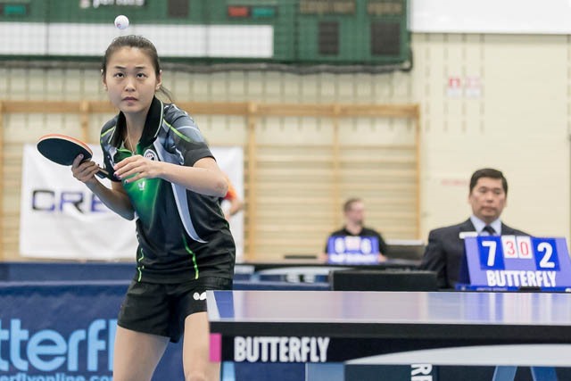 Mo Zhang - 2015 Butterfly Senior Canadian Table Tennis Championships