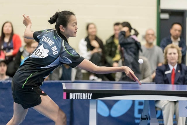 Mo Zhang - 2015 Butterfly Senior Canadian Table Tennis Championships