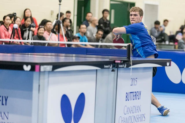 Pierre-Luc Theriault - 2015 Butterfly Senior Canadian Table Tennis Championships