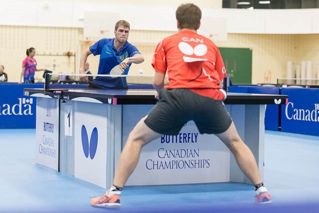 Pierre-Luc Theriault - 2015 Butterfly Senior Canadian Table Tennis Championships