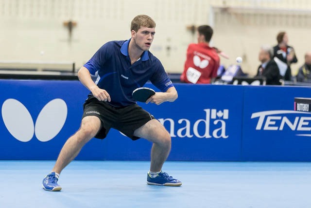 Pierre-Luc Theriault - 2015 Butterfly Senior Canadian Table Tennis Championships