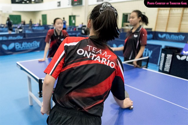 Team Ontario - 2015 Butterfly Canadian Championships