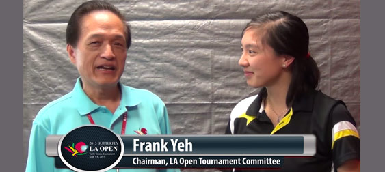 Frank Yeh – LA Open Tournament Committee Chairman