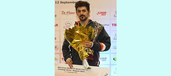 Nima Alamian: 2015 Belgium Open Mens Singles Champion