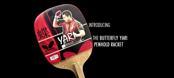 Butterfly Yari Pre-Assembled Penhold Racket