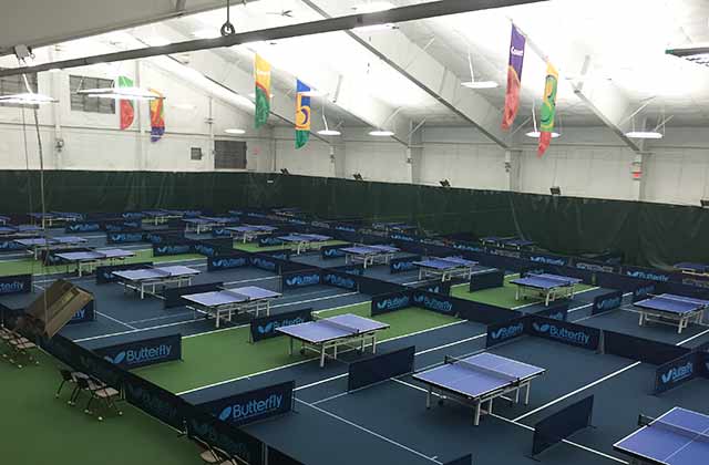 2015 Butterfly Teams Tournament Hall B Setup & Ready to Go