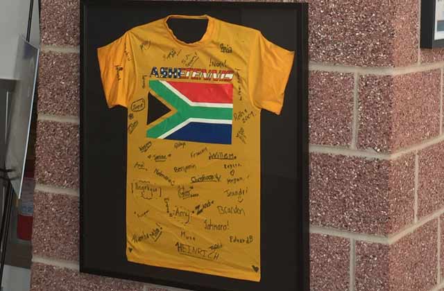 AsheTennis Signed Shirt