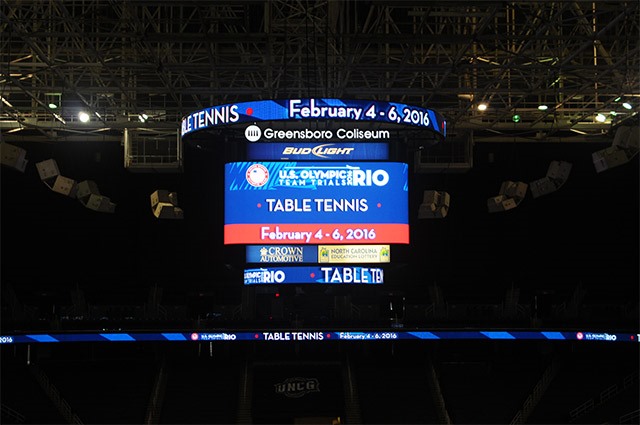 2016 U.S. Olympic Table Tennis Trials Press Conference: Greensboro Coliseum Complex Hosts 2016 U.S. Olympic Table Tennis Trials February 4-6