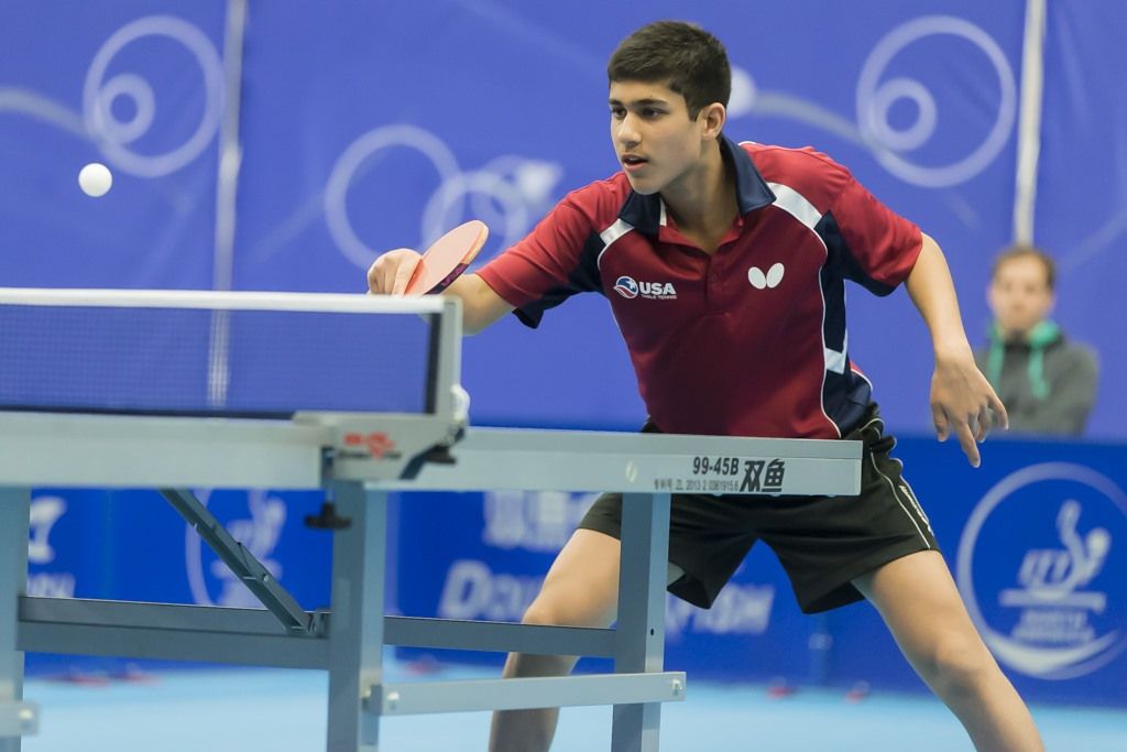 Kanak Jha, 2016 NA Olympic Table Tennis Qualifier Day 2, No. 2
