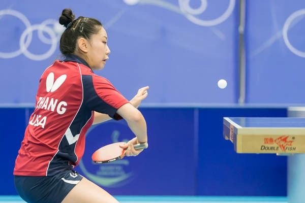 Lily Zhang, 2016 NA Olympic Table Tennis Qualifier, No. 4 ... Lily Zhang, 2016 NA Olympic Table Tennis Qualifier, No. 4 ...