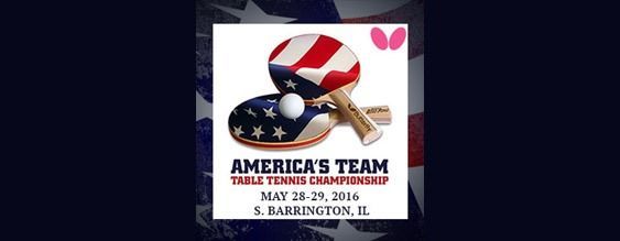 2016 America’s Team Championship Table Tennis Tournament