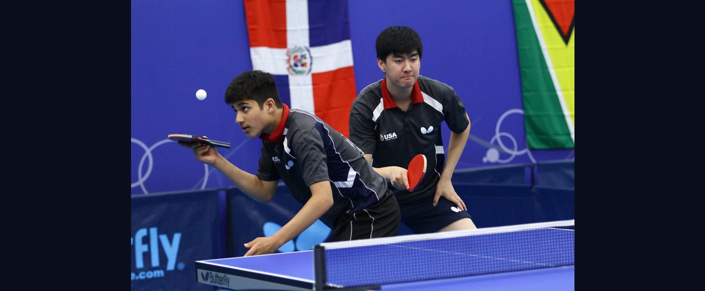 2016 Butterfly ITTF PANAM Junior Championships Day 3: JHA Kanak / WANG Allen – USA