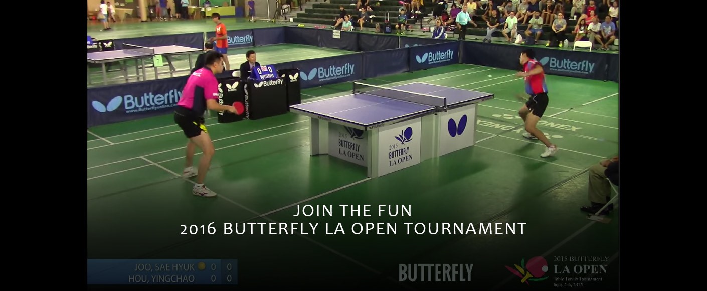 Join the Fun, 2016 Butterfly LA Open